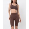 Жіночий безшовний комплект Tank Top + Tracks 01 (DEEP TAUPE) Жіночий безшовний комплект Tank Top + Tracks 01 (DEEP TAUPE)